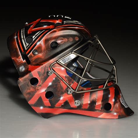 Custom Painted 2016 World Cup Of Hockey Goalie Mask Team North