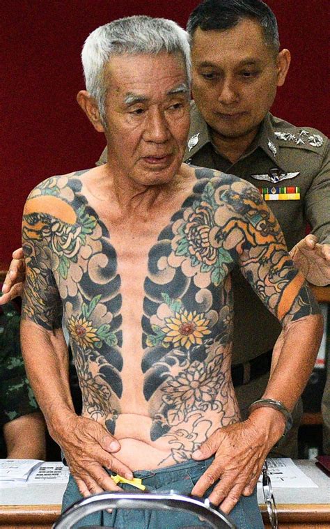 missing japanese mafia boss arrested after tattoos go viral ลายสักญี่ปุ่น รอยสักเต็มตัว