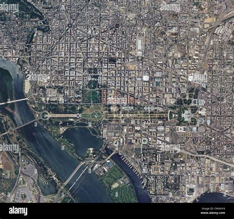 Aerial View Of Washington Dc Jordprinter