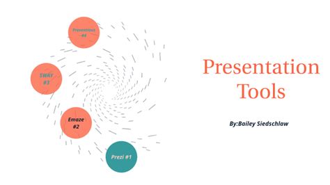 Presentation Tools By Bailey Siedschlaw