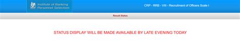 Ibps rrb po & clerk 2020 apply online link deactivated. IBPS RRB PO 2019 Prelims Result Released