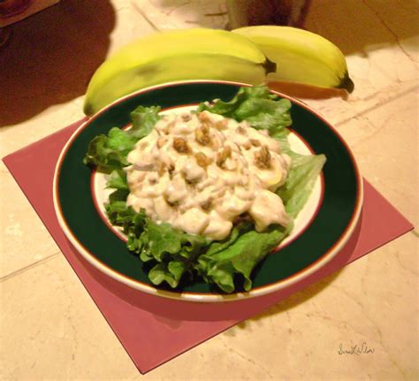 Banana Nut Salad Recipe Just A Pinch Recipes