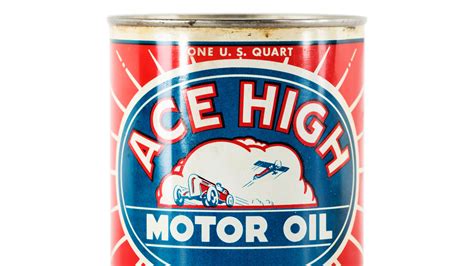 Ace High Motor Oil Oil Can F448 Walworth 2016