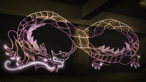 Creating A Graffiti Neon Dragon In Roblox Illusion Art Roblox Spray