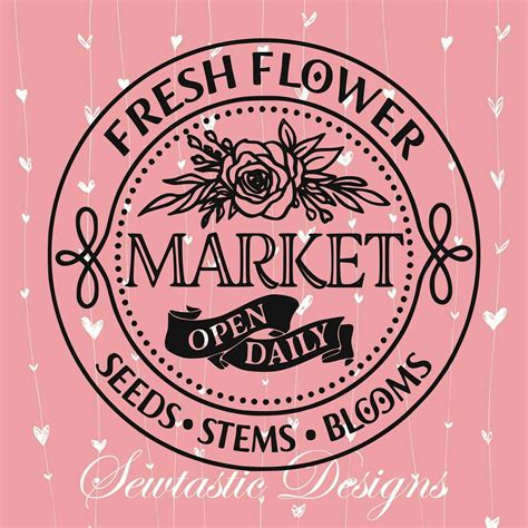 Free 215 Fresh Flower Market Svg Svg Png Eps Dxf File