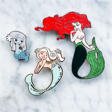 Mermaid Pin Mermaid Disney Eleonore Bridge Gang Pin Trading