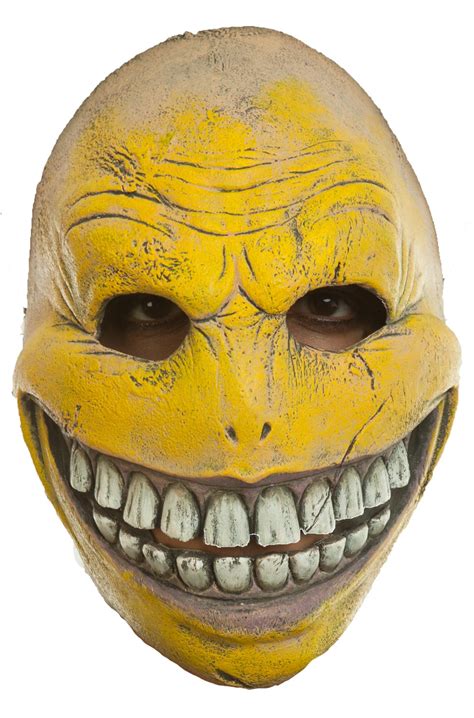 Brand New Creepypasta Creepy Smiley Face Scary Adult Mask