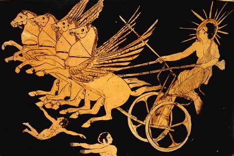 Foto Helios Dewa Matahari Dalam Mitologi Yunani