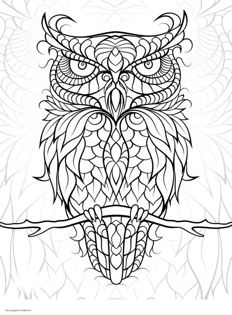 Free Bird Coloring Pages For Adults Coloring Pages