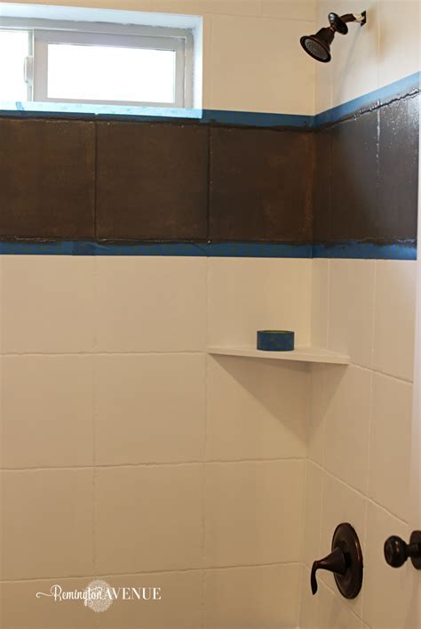 Can I Paint Over Tiles In Shower How To Refinish Outdated Tile Yes I