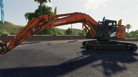 Fs19 Hitachi 350lc 6 Excavator V 13 Exevators Mod Für Farming