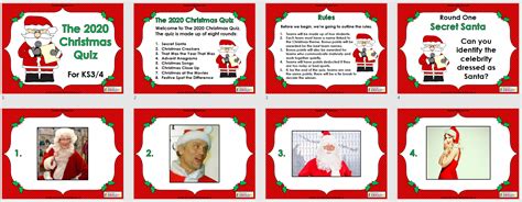 The Big 2020 Christmas Quiz For Ks3 And Ks4 Teaching