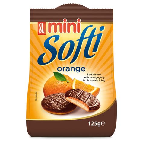 Mini Softy Orange Biscuit 125g Swisslion Takovo