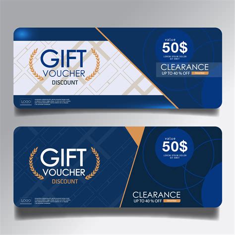 Gift Voucher, Coupon Premium Template , Design concept for gift coupon ...
