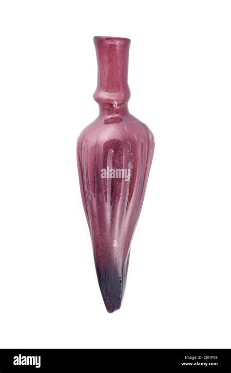 Bottle Egypt 11th 12th Century Glass Glass Mold Blown And Tooled