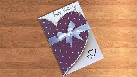 Handmade Birthday Card Pop Up Card YouTube
