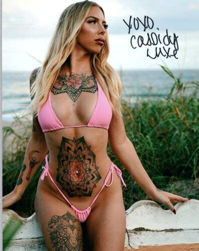 Cassidy Luxe Super Hot Signed 8x10 Photo Porn Star Adult Model Coa Proof 3 Ebay