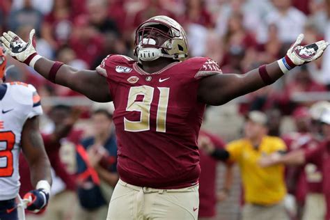 Former Fsu Defensive Tackle Takes Top 30 Visit To Seattle Seahawks