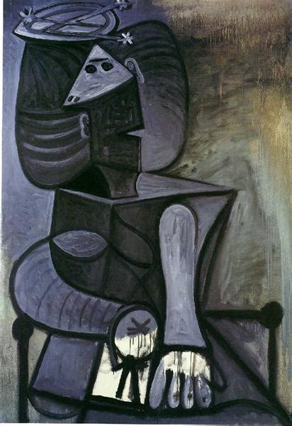 Seated Woman With Flat Hat Pablo Picasso Wikiart Org Hot Sex Picture