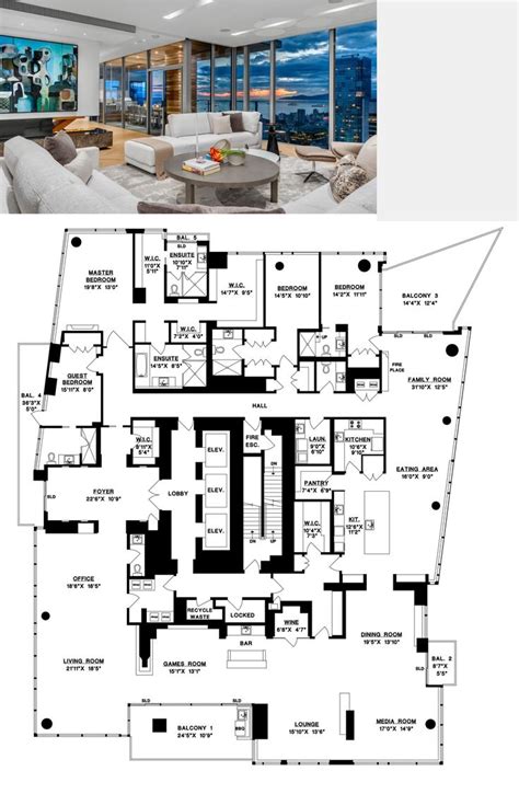 Pin By Peterrodd On Aptmt Mansion Floor Plan Penthouse Layout Home