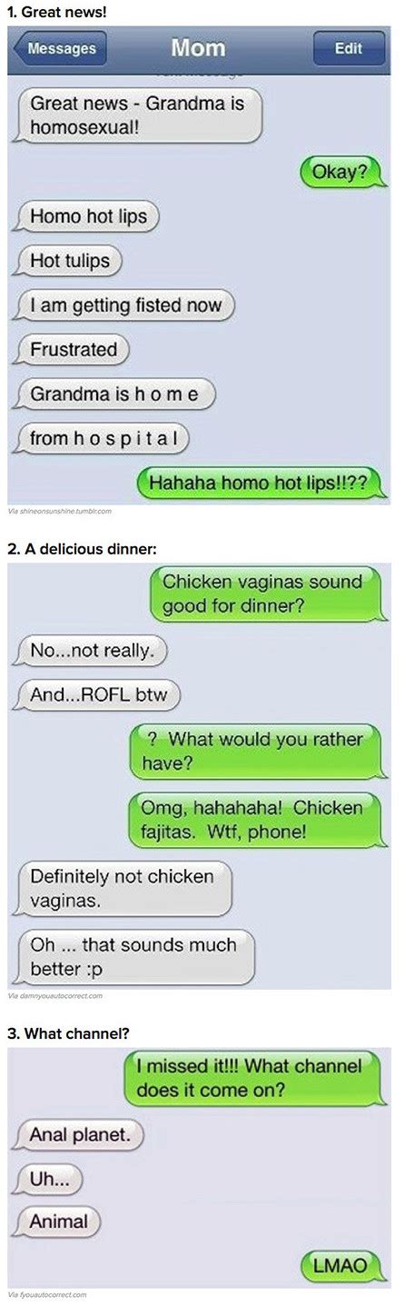 12 of the most awkward text messages sent thanks to auto correct