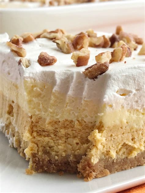 In a medium bowl, combine vanilla pudding mix with 2 cups of milk. Pumpkin Cheesecake Layered Pudding Dessert - Together as ...
