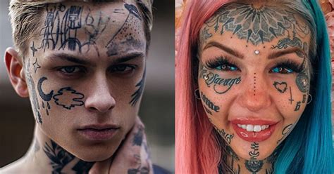 Face Tattoos Are A Leading Cause Of Poverty Thestateofhawaii