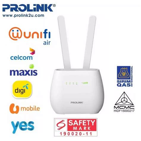Mobile@unifi cards available for delivery/send to. PROLiNK 4G Sim Card LTE Wireless Router with Voice Call ...