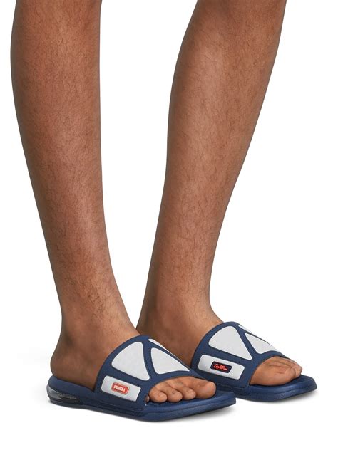 And1 Mens Athletic Air Bubble Slide Sandals