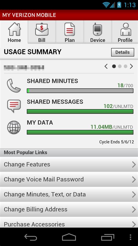 Verizon content transfer app verizon verizon cloud. My Verizon App Updated With New UI, Finally Works Well ...