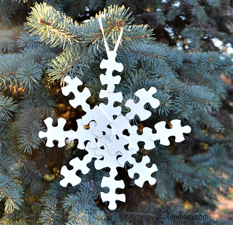 Snowflake Christmas Ornament About A Mom