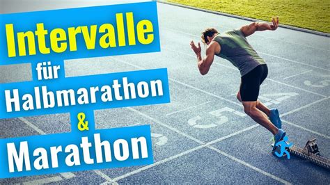 So Funktioniert Intervalltraining Für Die Halbmarathon And Marathon