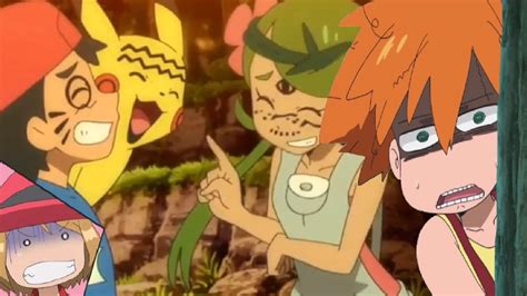 Pearlshipping Tv On Twitter Ash Laughing With Only Mallow And Not