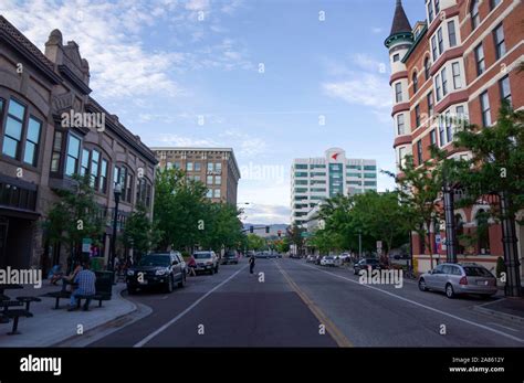 Downtown Boise Idaho Stock Photo Alamy