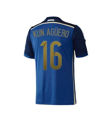 Even if you're the youngest, you can still be the best in your official. Cheap Adidas KUN AGUERO #16 Argentina Away Jersey World ...