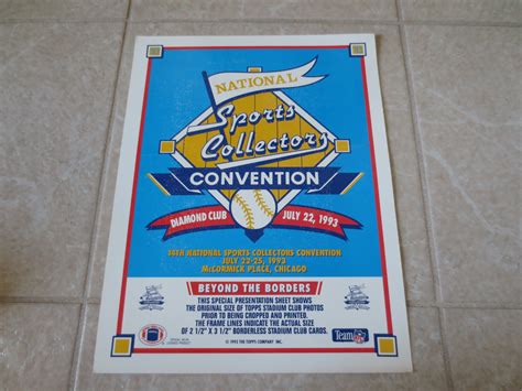 If you click one and make a purchase, we may receive a commission. Lot Detail - 1993 National Sports Collectors Convention ...