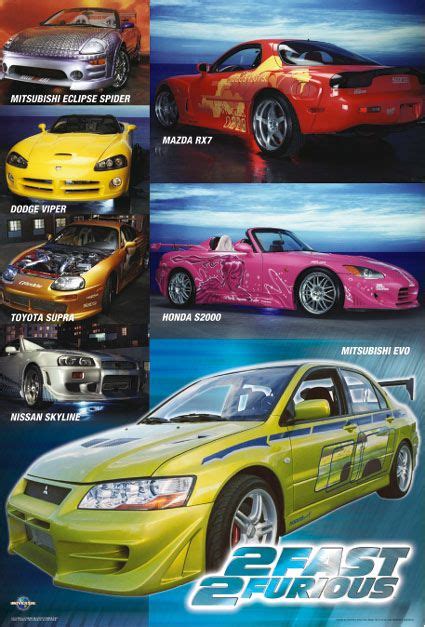 Fast And Furious Poster Cars Malaytng