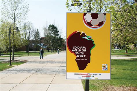 Fifa World Cup South Africa 2010 Official Poster On Behance