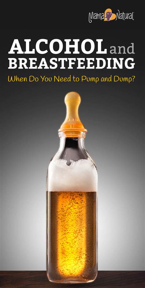 Alcohol And Breastfeeding Should I Pump And Dump