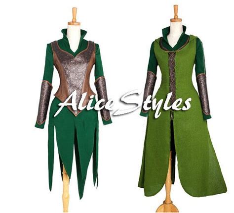 The Hobbit The Desolation Of Smaug Tauriel Cosplay Costume Custom Made