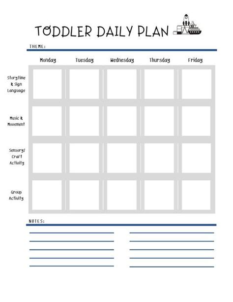 Pin On Early Childhood Lesson Plan Template