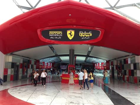 Get access to the world's fastest roller coasters theme park in abu dhabi. Mamma Rossella and Ferrari World Abu Dhabi • Arabian Notes