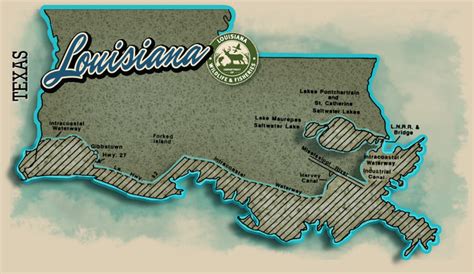 Boundaries Saltwaterfreshwater And Statefederal Louisiana