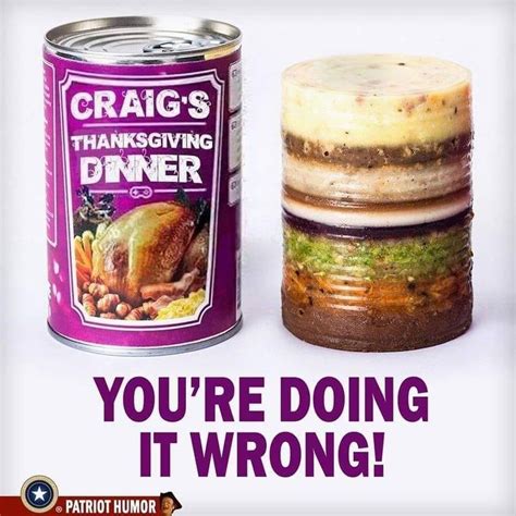 Best craigs thanksgiving dinner from 1000 ideas about mixed dining chairs on pinterest. Craig\'S Thanksgiving Dinner Canned Food - How To Make An ...