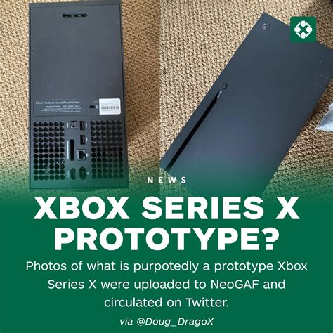 Ign On Twitter The Alleged Leak Reveals The Back Of The Xbox Series X