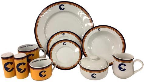 Lot Chessie The American Rails Dinnerware By Michael Léson This Is
