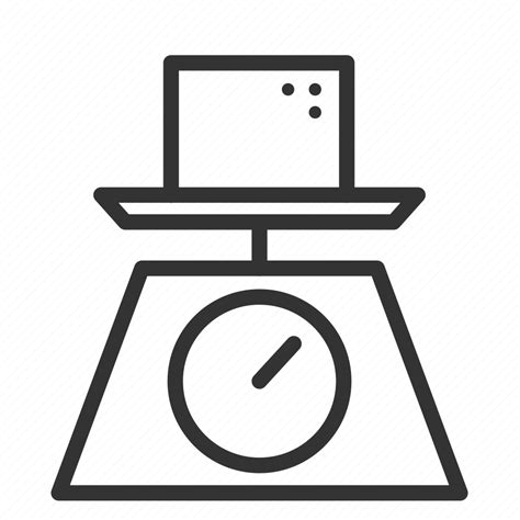 Gram Kilogram Measurement Metric Scale Unit Weight Icon