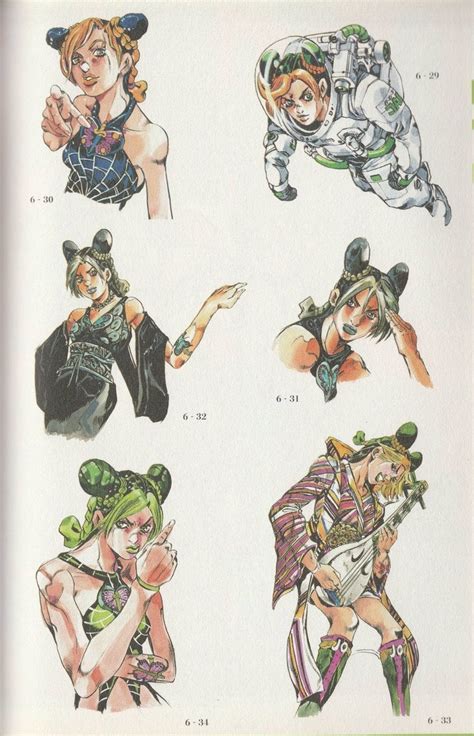 Hirohiko Araki Sketches