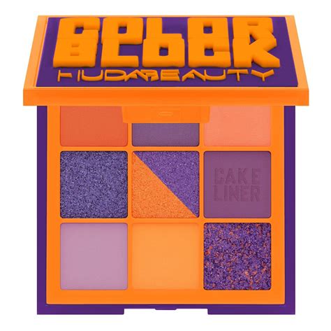 Huda Beauty Color Block Obsessions Eyeshadow Palette Orange And Purple 7