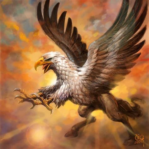 Hippogriff ~elshazam On Deviantart Myths And Mythology Pinterest